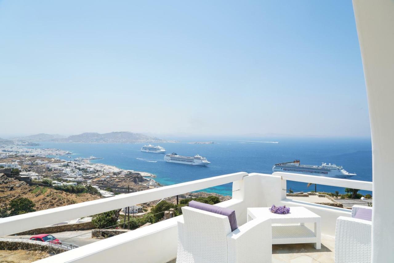 Cloud Nine Villa Mykonos Mykonos Town ภายนอก รูปภาพ